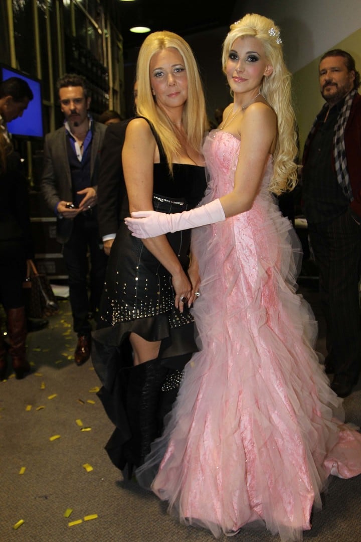 Charlotte Caniggia y Mariana Nannis