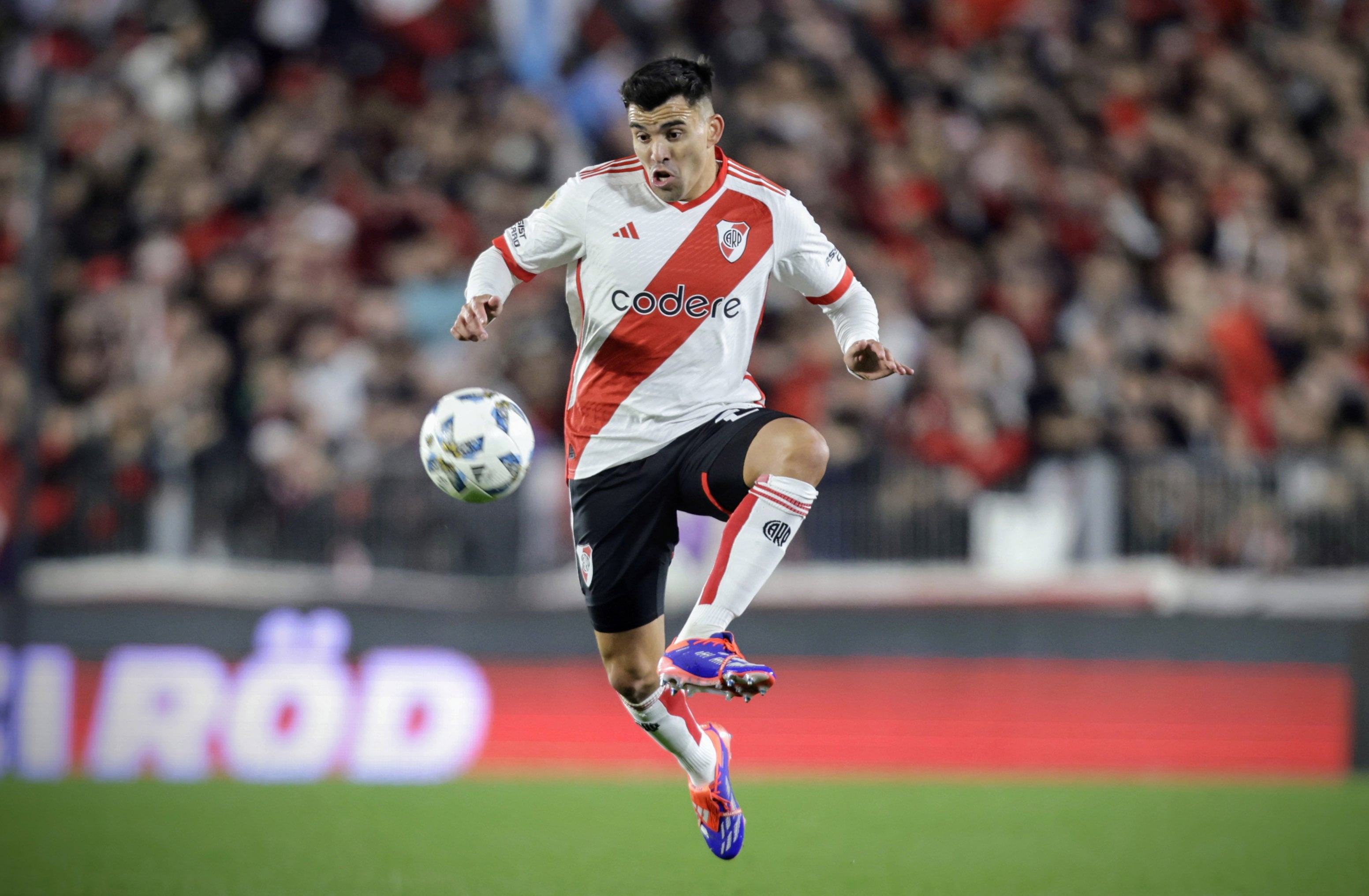 El Huevo Acuña volverá a la titularidad en River. /Foto: Fotobaires