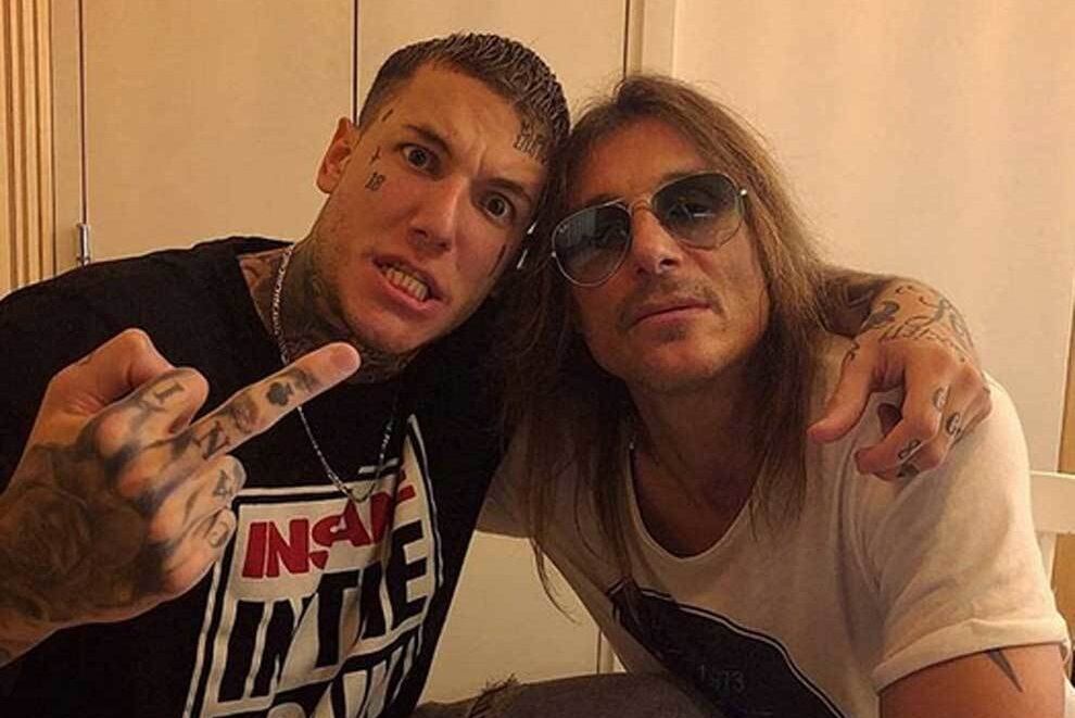 Los Caniggia, Alex y Claudio, cuando todavía mantenían intacto su vínculo. (Foto web).