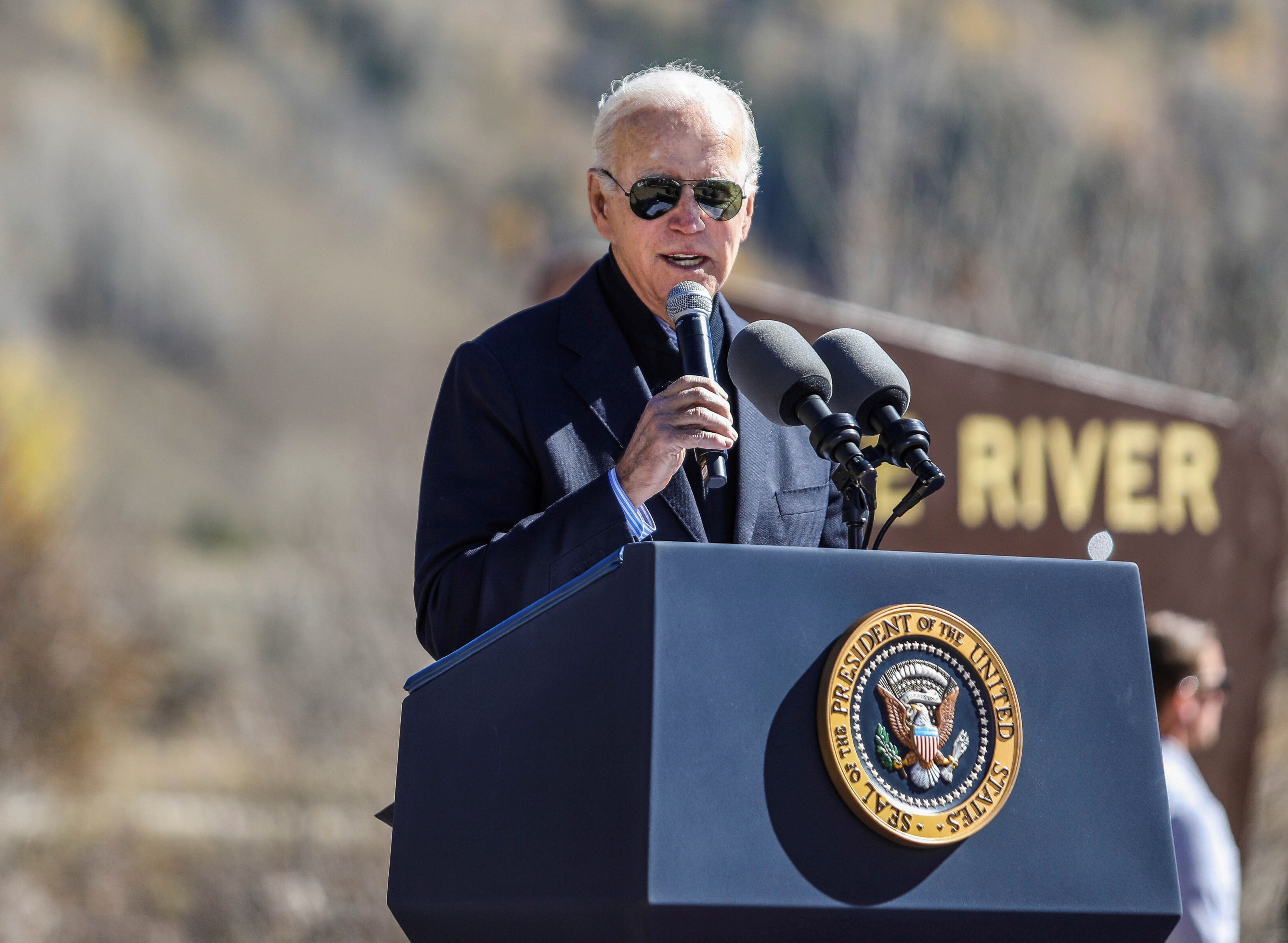 Preocupa la salud mental de Joe Biden, el presidente de Estados Unidos. (AP)