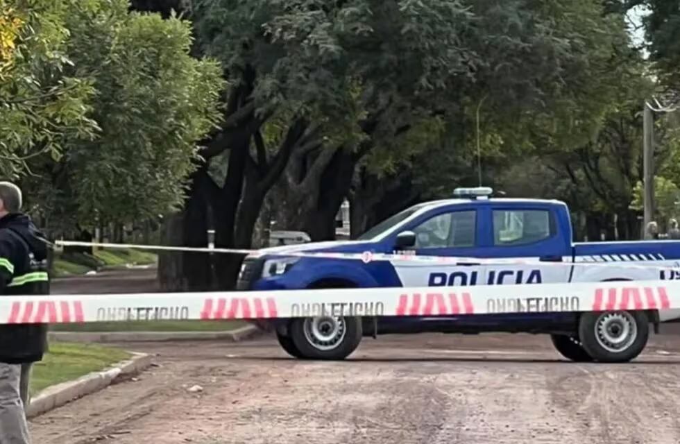 El hecho tuvo lugar este domingo a la madrugada en la localidad cordobesa de General Cabrera. Gentileza: Radio Vos.