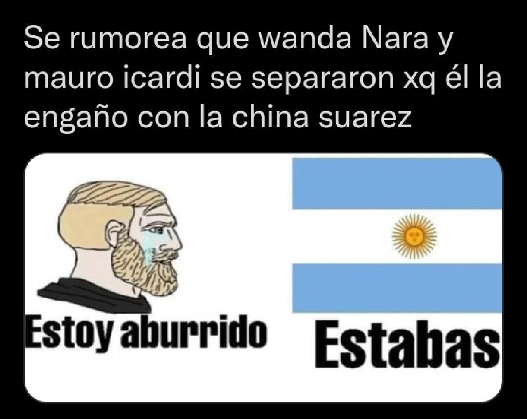 Memes de la ruptura entre Nara e Icardi