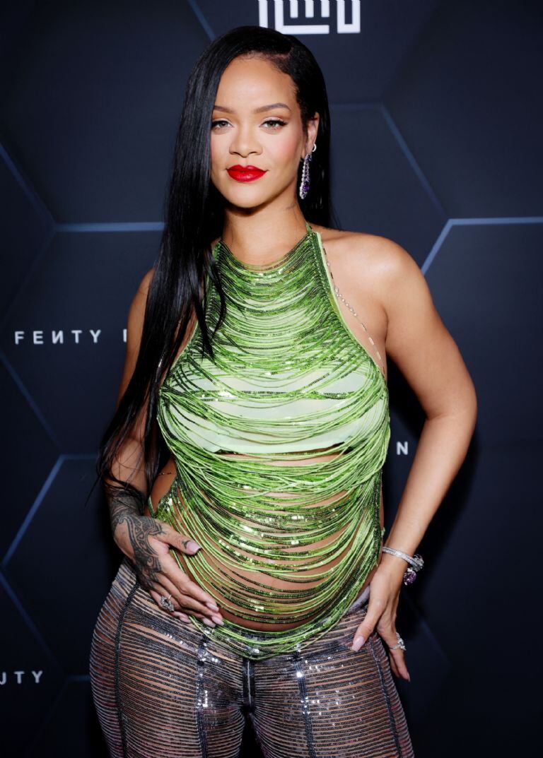 Su evento Fenty Beauty fue testigo de su increíble estilo.