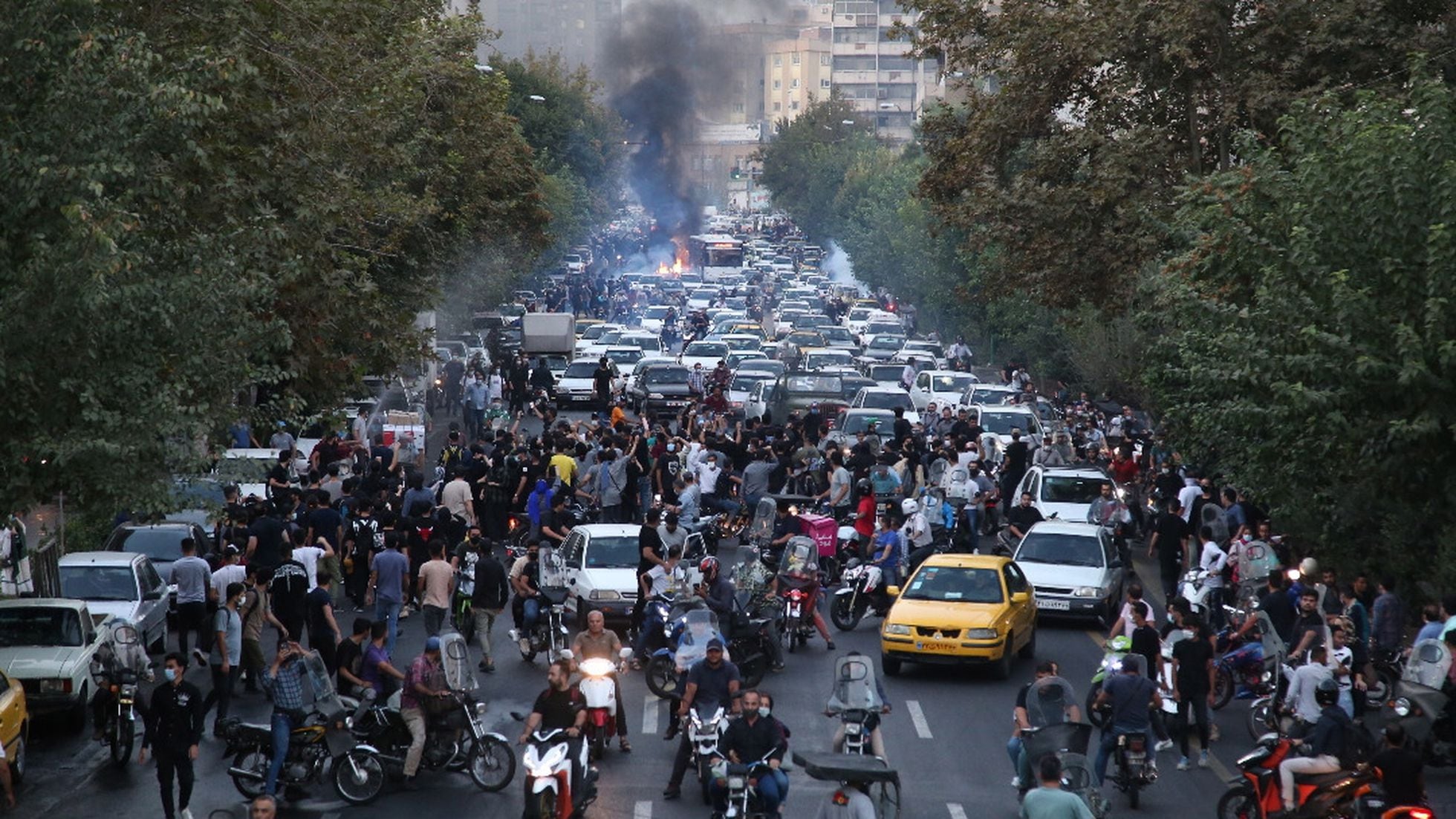 Irán dijo que no tendrá clemencia con las personas que protestan por la muerte de Mahsa Amini. / Foto: Gentileza