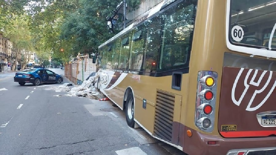 Ocurrió en la esquina de la avenida Santa Fe y Bulnes, en la Ciudad de Buenos Aires - Foto Clarín