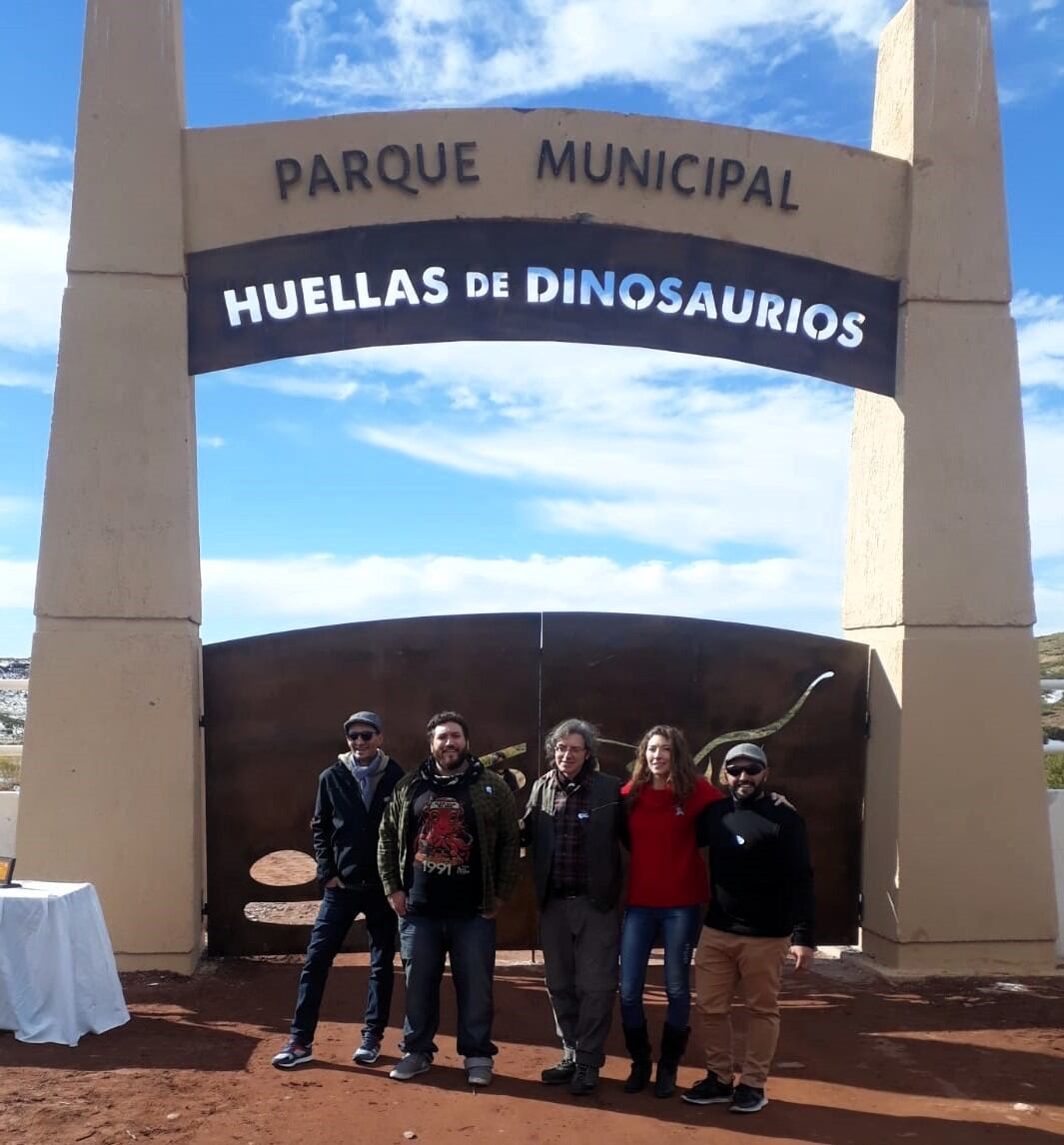 Dinosaurios en Mendoza: 9 especies que habitaron en Mendoza y cómo es el “Jurassic Park mendocino”. Foto; Gentileza María Belén Tomaselli