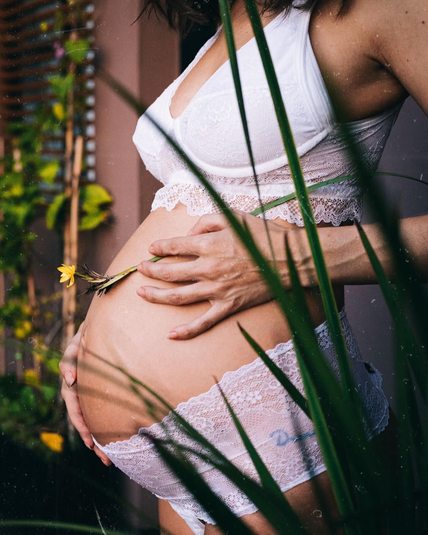 Julieta Nair Calvo está a punto de ser mamá.