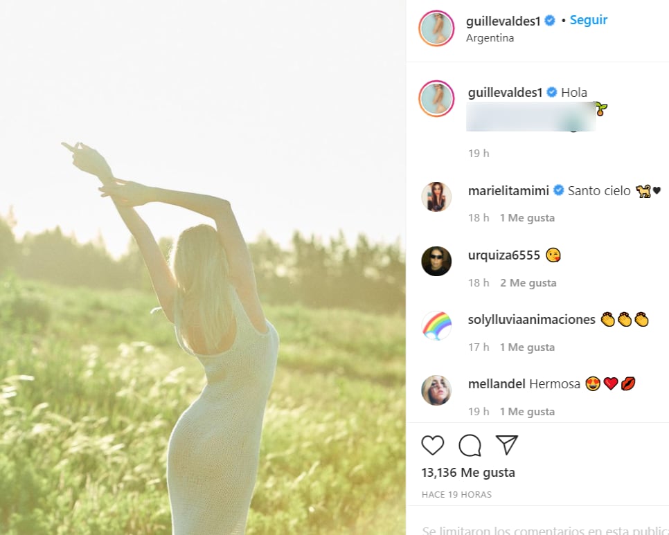 Guillermina Valdes conquistó a sus seguidores en Instagram con una producción fotográfica  deslumbrante.