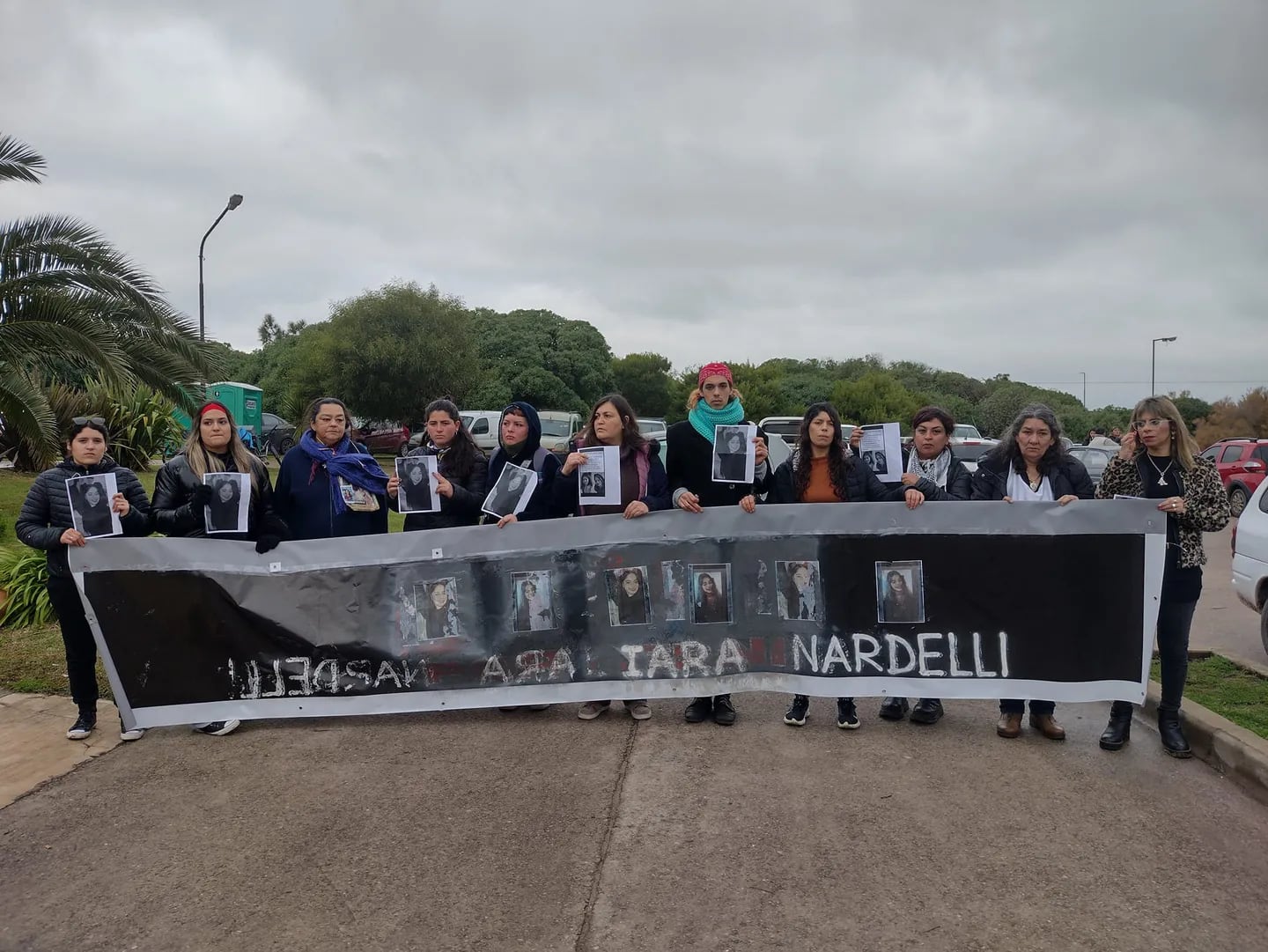 Allegados de Iara marcharon para pedir por su aparición. Foto: Fernanda Chacon