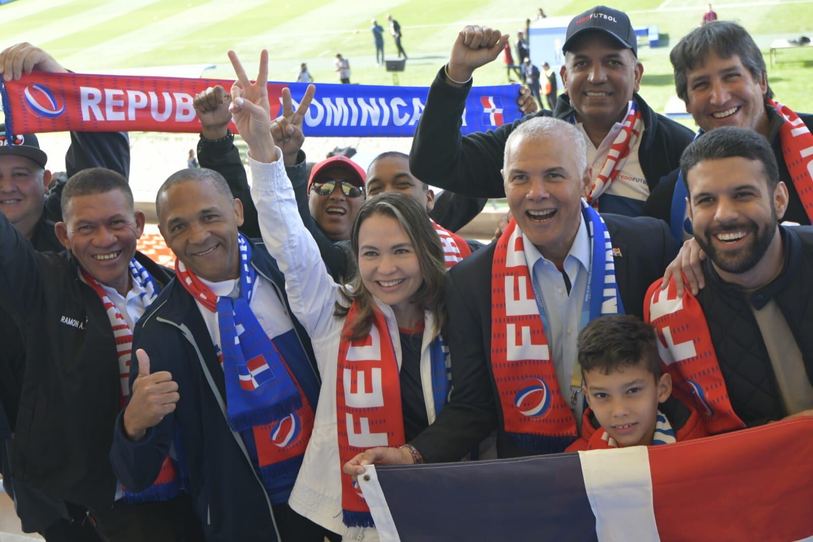 La Delegación de República Dominicana y el histórico debit de su selección en mundiales de FIFA / Orlando Pelichotti (Los Andes)