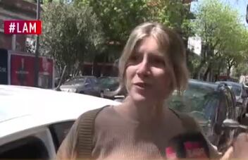 Laurita Fernández habló sobre el video a los besos con un compañero.