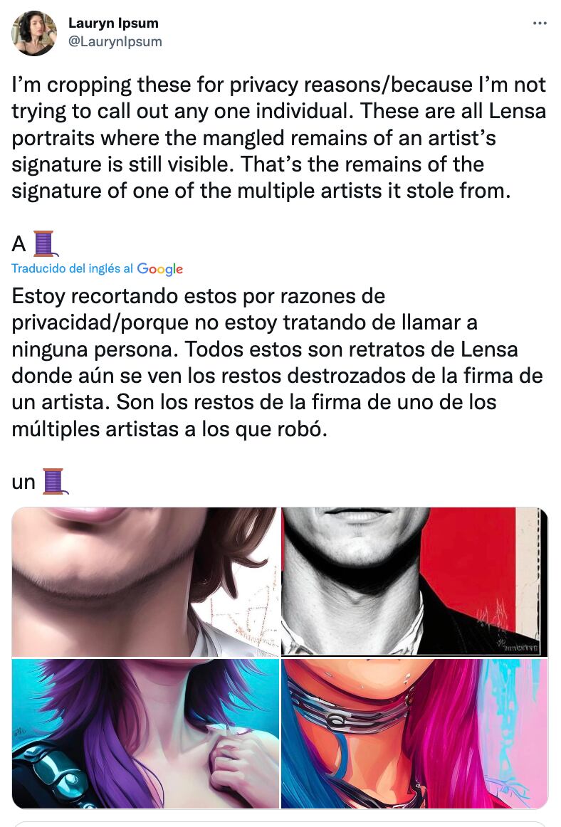 Denuncian que las apps de Inteligencia Artificial roba obras de artistas para sus creaciones.