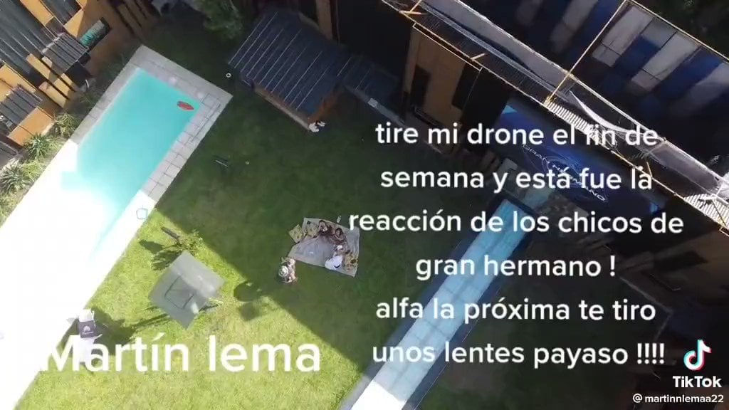 Ingresó un dron a Gran Hermano.