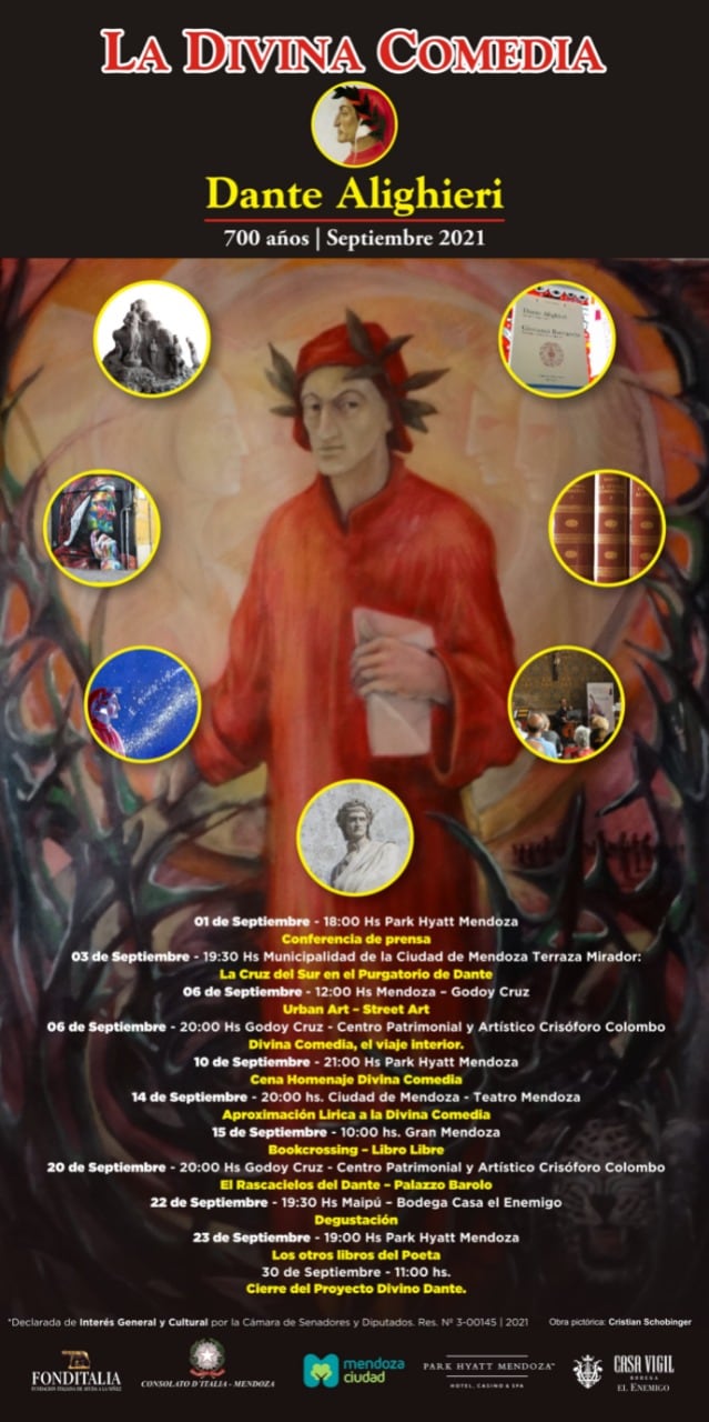 Actividades por los 700 años de la muerte de Dante Alighieri