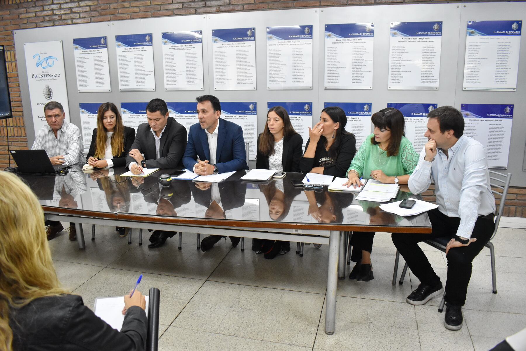 El ministro de Educación, Cultura e Infancias, Tadeo García Zalazar, expuso en Diputados. Prensa: Diputados