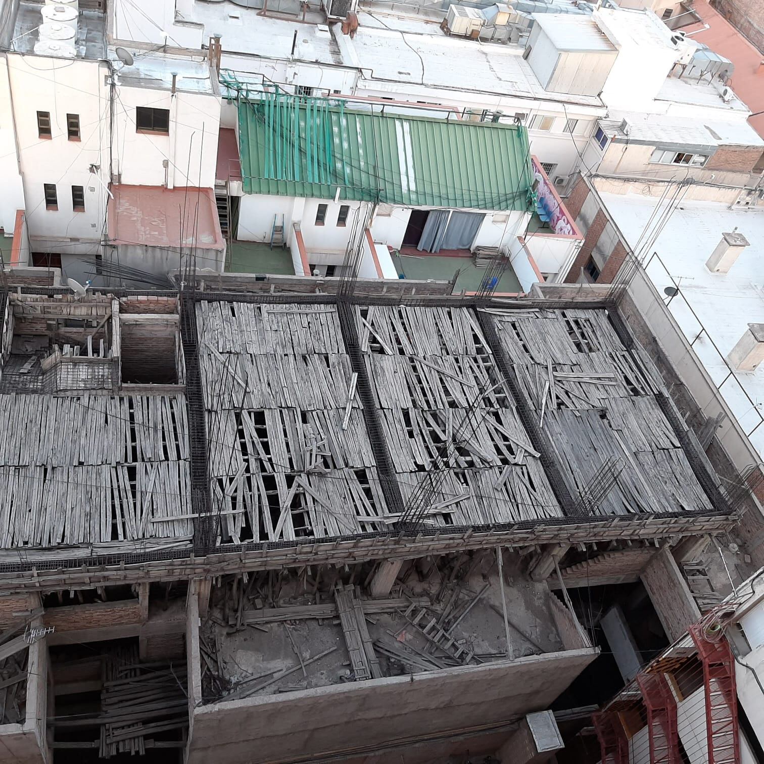 Antes: así lucía el edificio de avenida Colón antes del incendio - Gentileza 