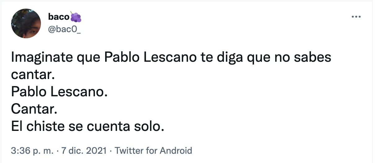 Los fanáticos de Damas Gratis criticaron y se burlaron de Pablo Lescano tras la desvinculación de su hermana de la banda.