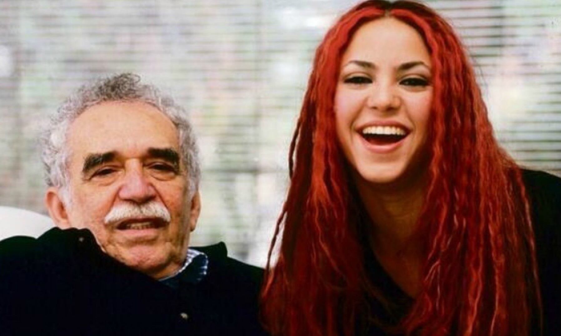 Shakira y Gabriel García Márquez en 1999