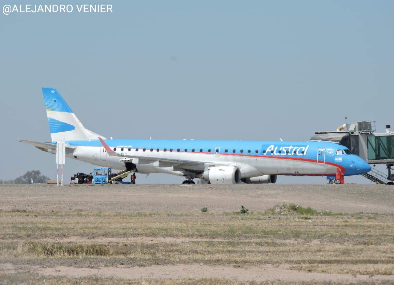 Primer vuelo hacia Chile- Gentileza