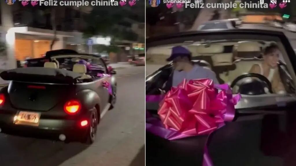 La China Suárez confesó que hizo con el auto que le regalo Rusherking.