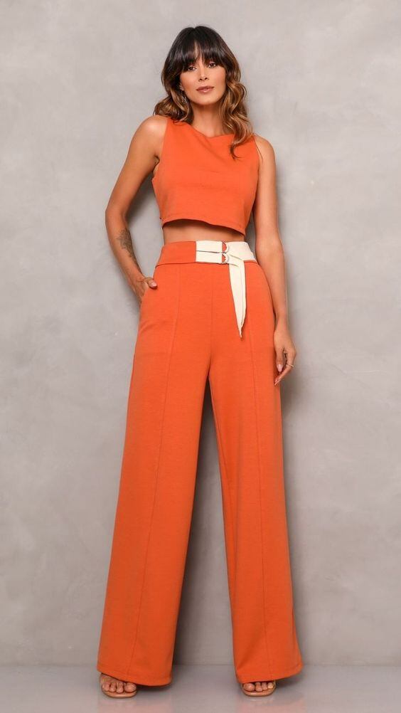 Total look naranja