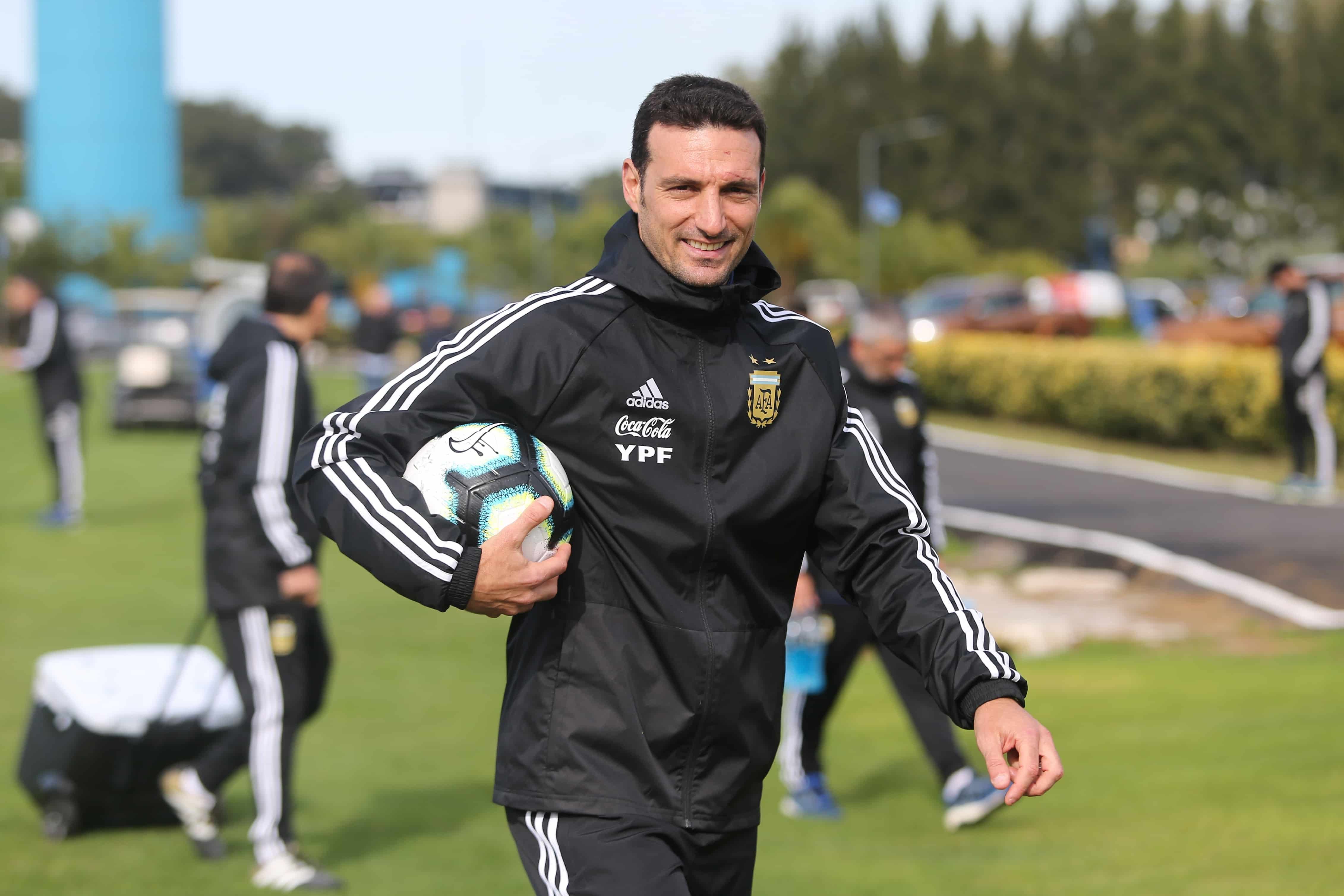 Lionel Scaloni, el DT de la Selección Argentina (Archivo)