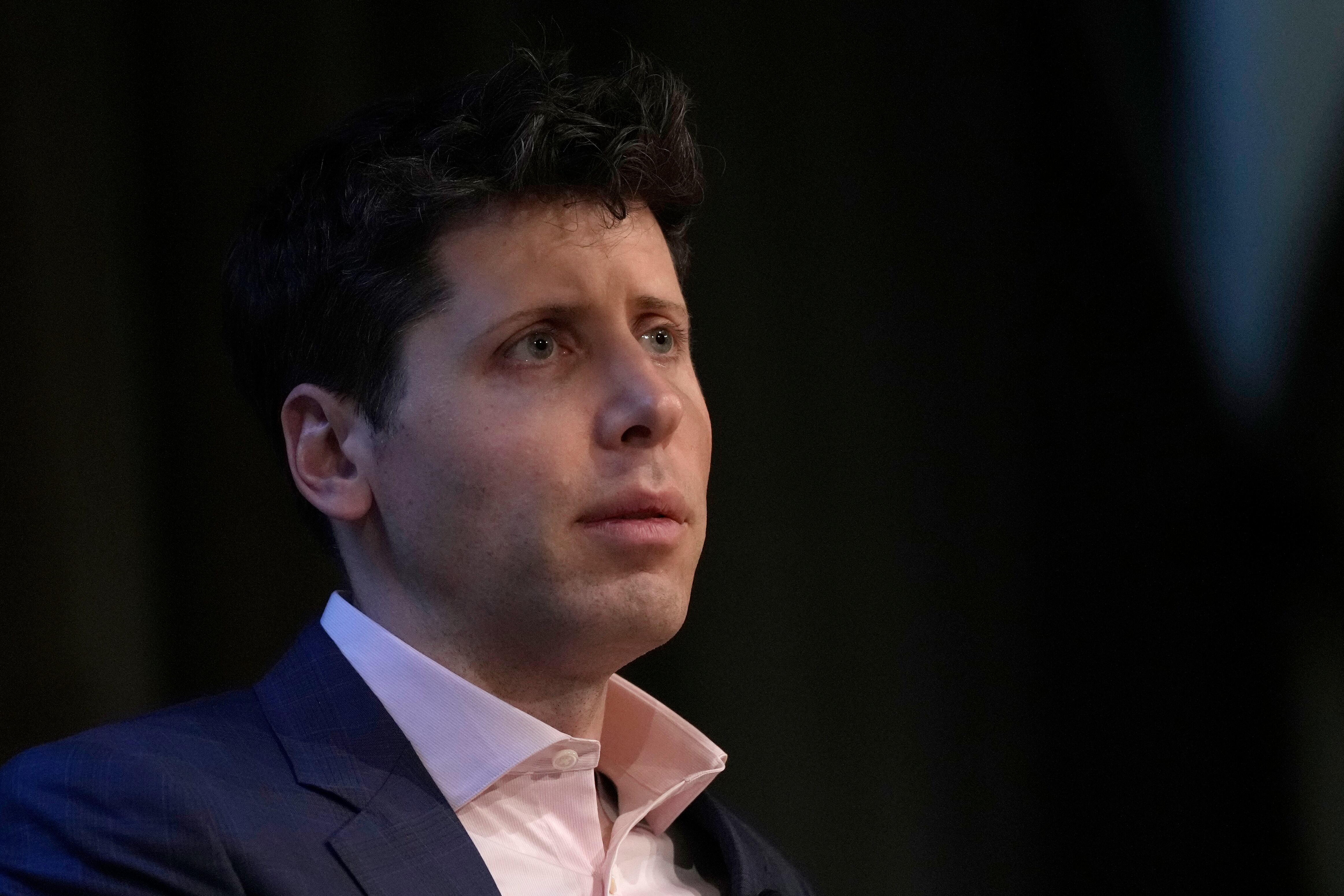 Sam Altman, fundador de ChatGPT y creador de OpenAI. (AP Foto/Alastair Grant)