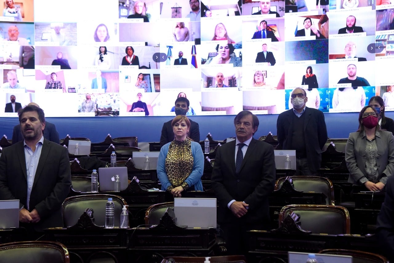 Miguel Ángel Bazze en la ultima sesión legislativa.