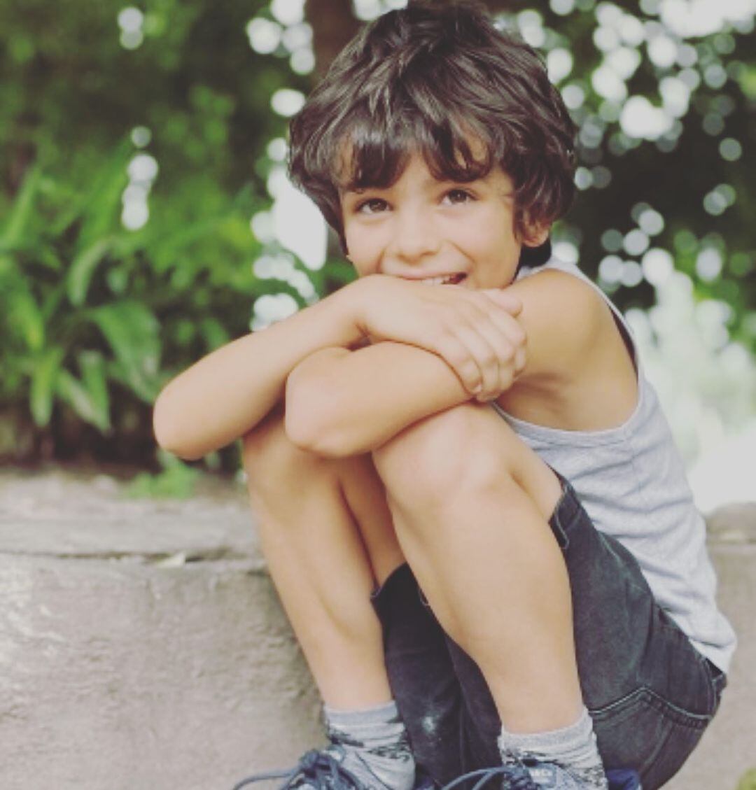 Nilo Pauls, el hijo de Agustina Cherri y Gastón Pauls. Gentileza Instagram.