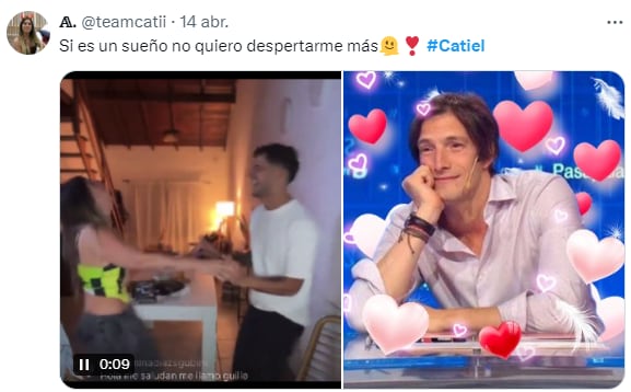 Seguidores de Gran Hermano alientan la relación entre Catalina y Joel