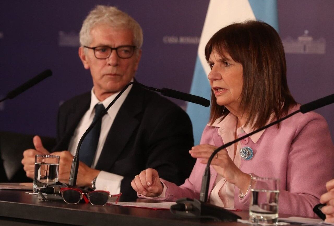 Mariano Cúneo Libarona y Patricia Bullrich