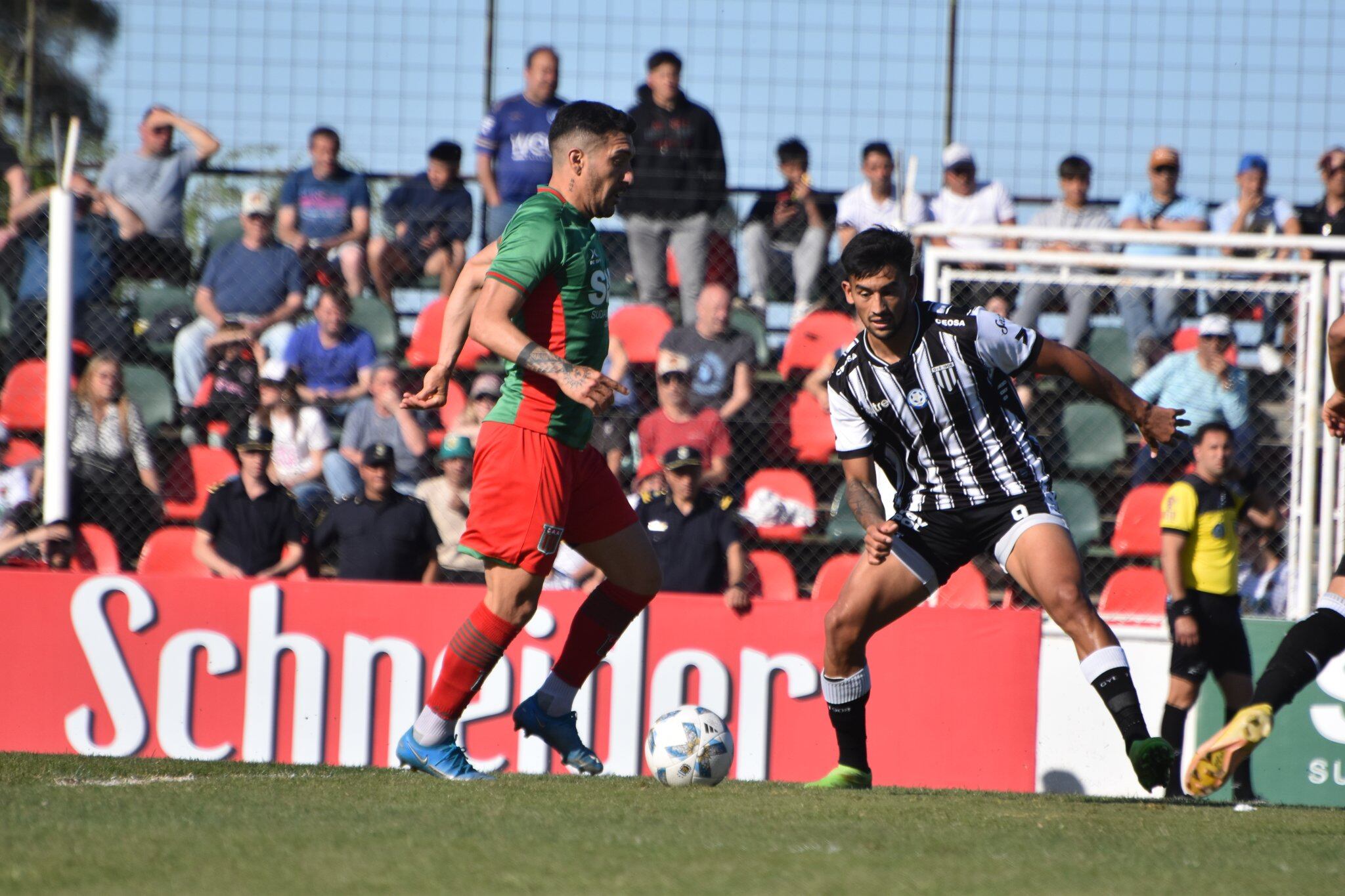 Gimnasia visita a Agropecuario por la fecha 37 de la zona A de la Primera Nacional. / Gentileza: Prensa Agropecuario.