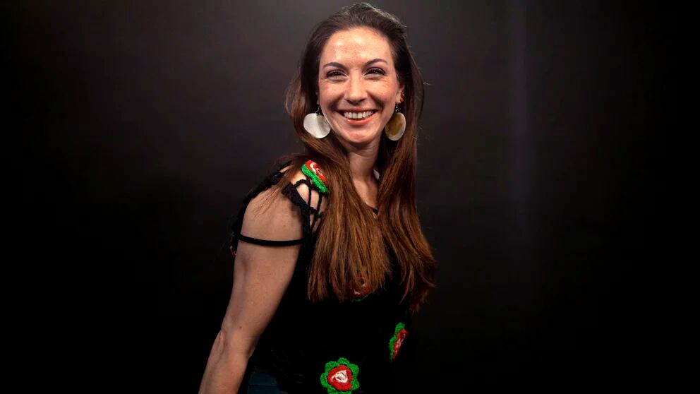 Eliana Manzo es una bailarina que padece ceguera. Foto: Web