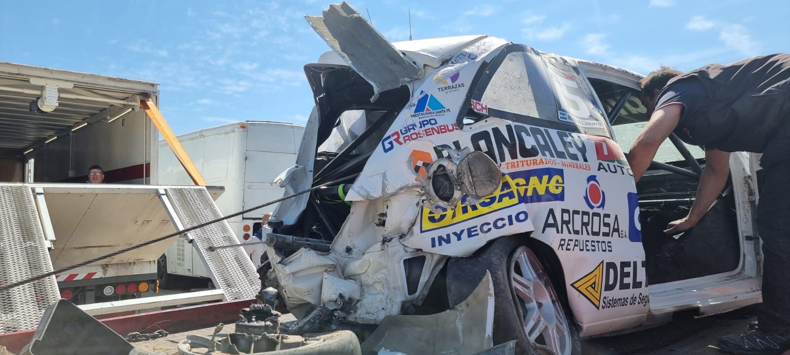 Impactante accidente en el Turismo Nacional en Córdoba