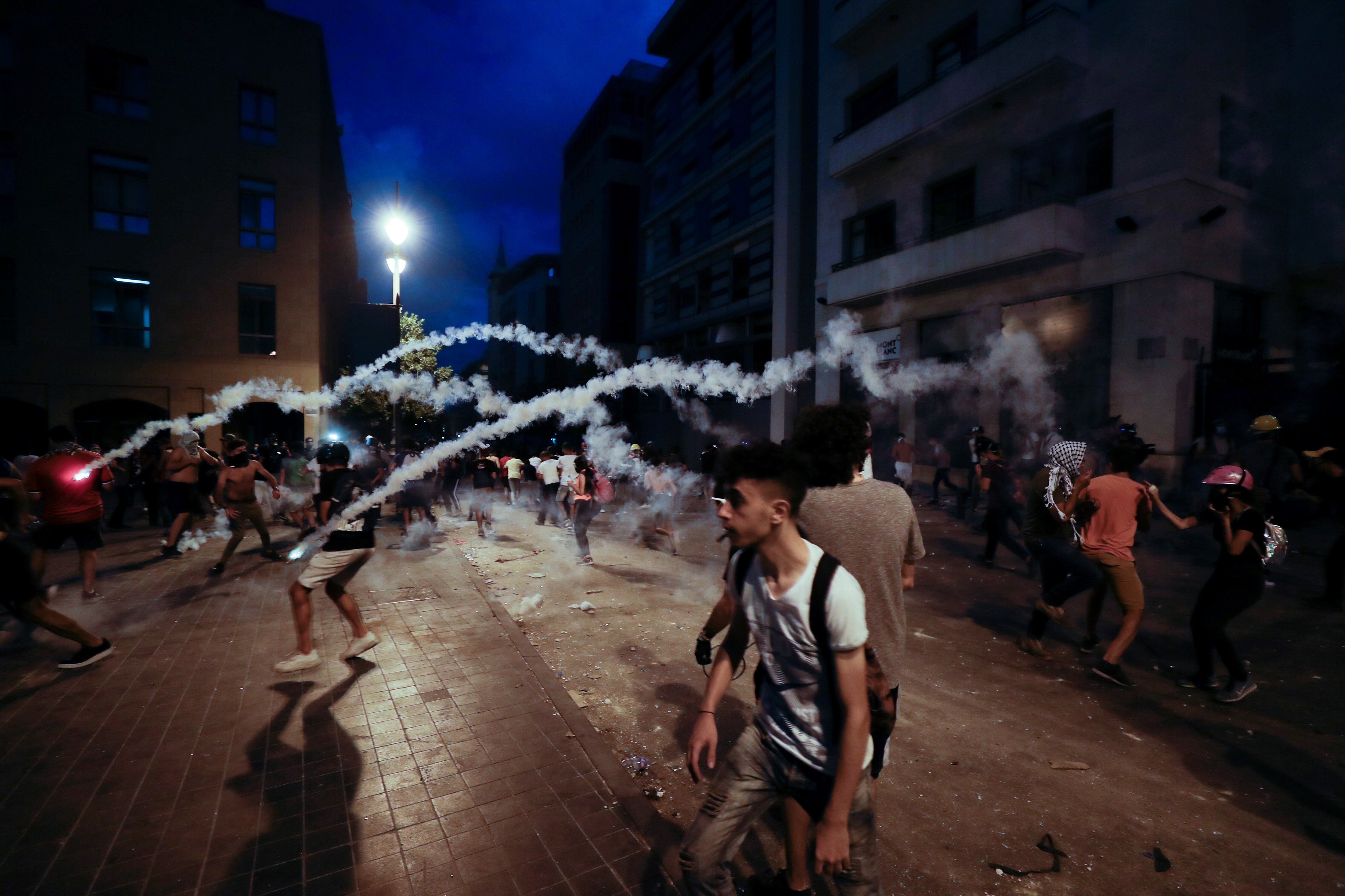 Protestas en Líbano -  