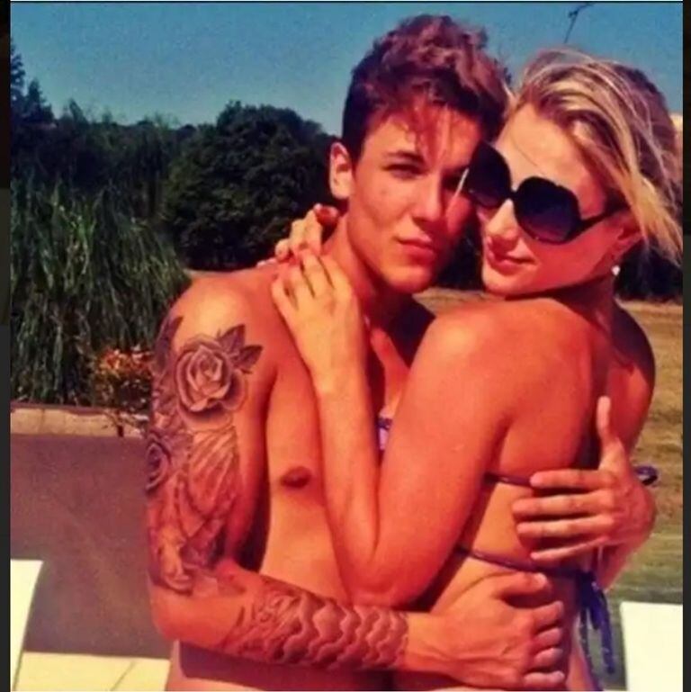 Alex Caniggia y Sofía Macaggi