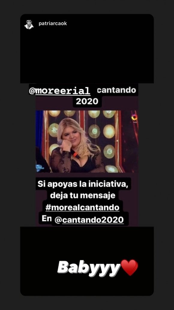 Morena Rial en redes