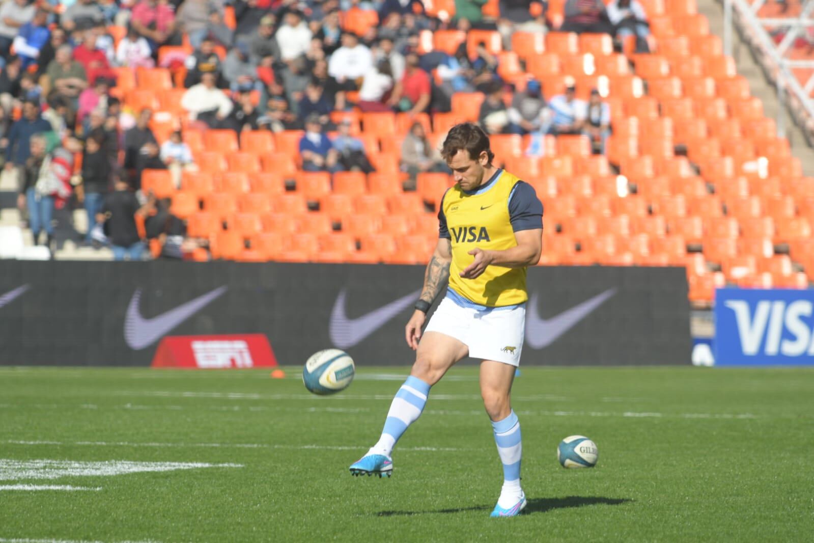 La Selección Argentina de rugby enfrenta por primera vez en nuestra provincia a Nueva Zelanda, en el inicio del Rugby Championship.