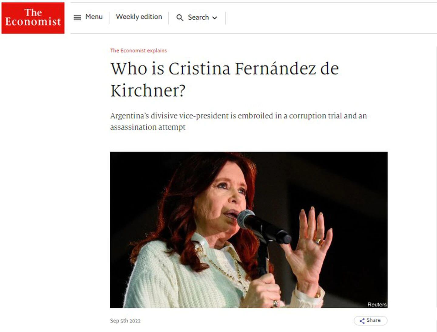 El artículo de The Economist.