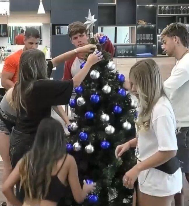 El árbol de Navidad de Gran Hermano