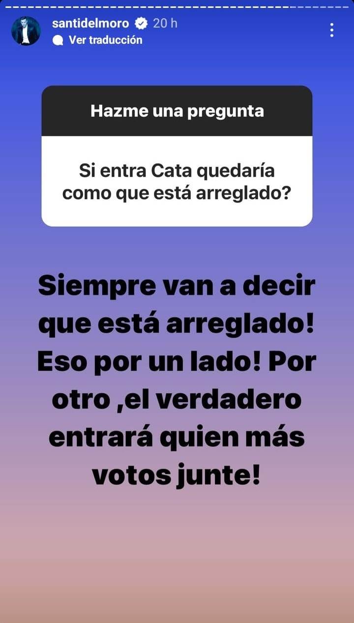 Santiago del Moro opinó sobre los rumores de acomodo en un repechaje