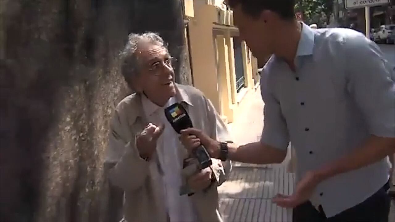 Antonio Gasalla insultó a Gonzalo Vázquez, periodista de América. Foto Captura: América TV