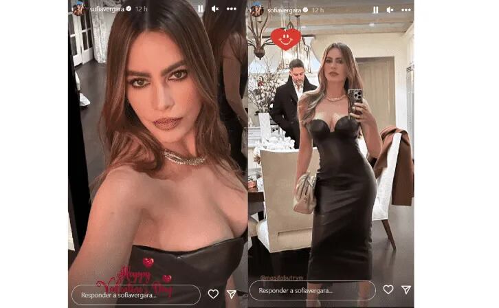 Sofía Vergara enamoró a todos en San Valentín con un atuendo de Gatúbela.