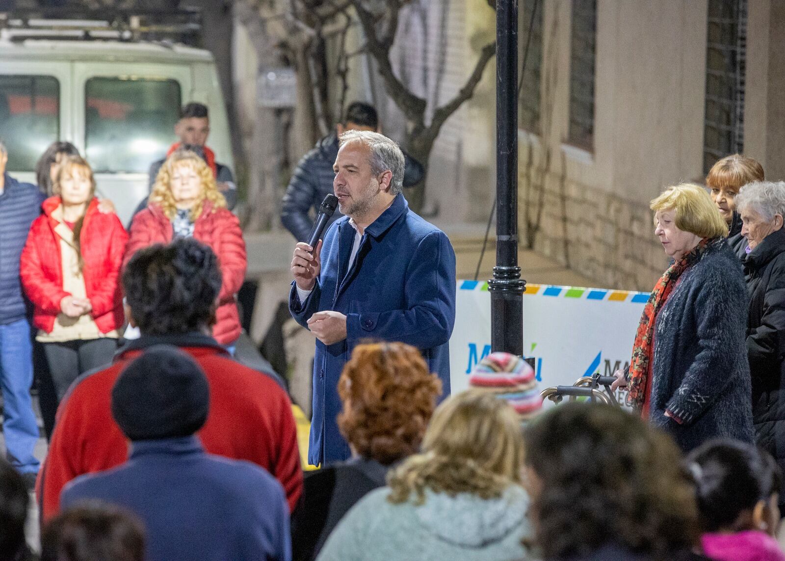 Stevanato inauguró obras integrales en Rodeo del Medio. Foto: Prensa Maipú