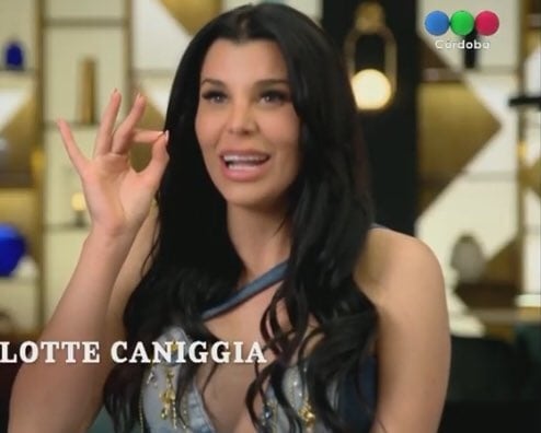 Charlotte Caniggia en Masterchef Celebrity