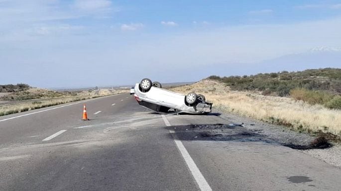 Vuelco en Valle de Uco.