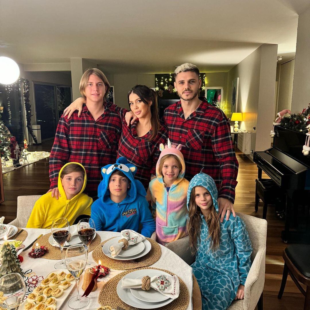 Wanda Nara festejó Navidad en Estambul junto a toda su familia (Foto: @wanda_nara)