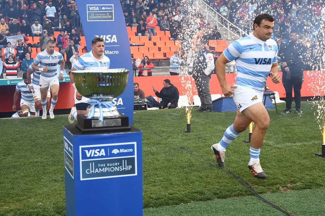 Rugby Internacional en el estadio Malvinas Argentinas de Mendoza, Selección Argentina de Rugby Los Pumas enfrentará a los All Blacks Foto: José Gutierrez / Los Andes