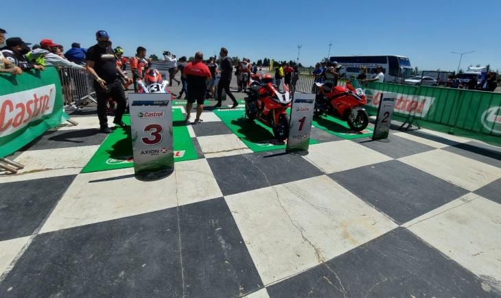 Gran espectáculo del Superbike Argentino en San Nicolás