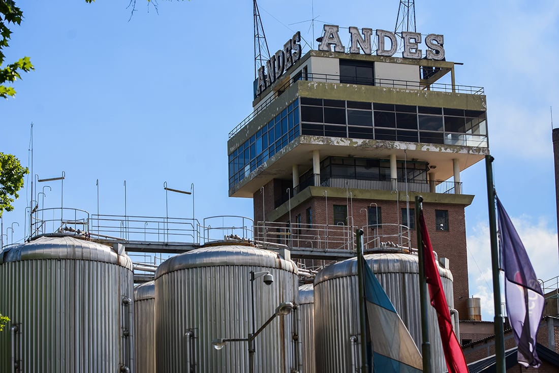 Andes, la cervecería de Mendoza. Foto: Mariana Villa / Los Andes